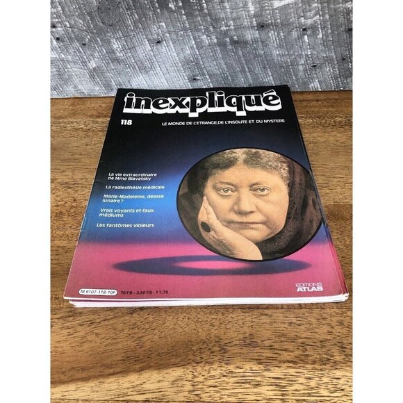 (Lot of 10) Inexpliqué le Monde de L'étrange Mystère Magazines #110-119 VG 80s - Picture 3 of 11